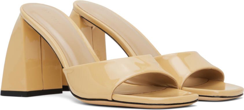 BY FAR Beige Michele Heeled Sandals - Picture 2
