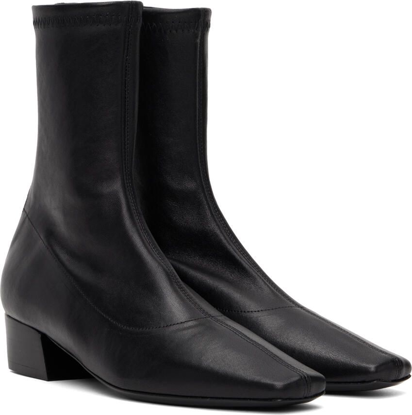 BY FAR Black Colette 22 Boots