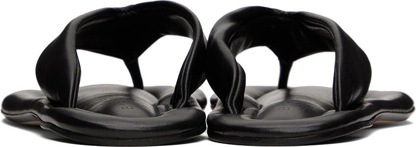 BY FAR Black Dasha Sandals
