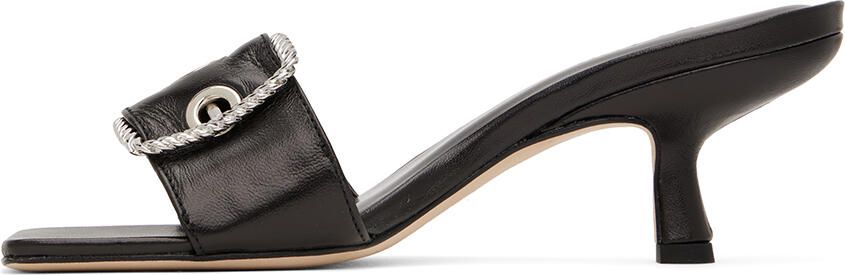 BY FAR Black Davina Mules - Picture 4