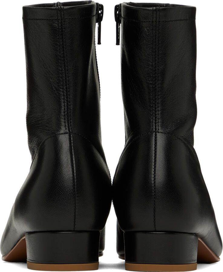 BY FAR Black Este Ankle Boots