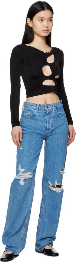 BY FAR Black Ginny Heels - Picture 4