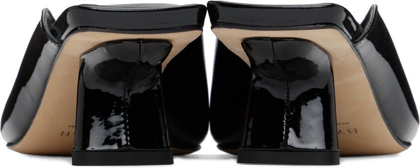 BY FAR Black Huston Heeled Sandals