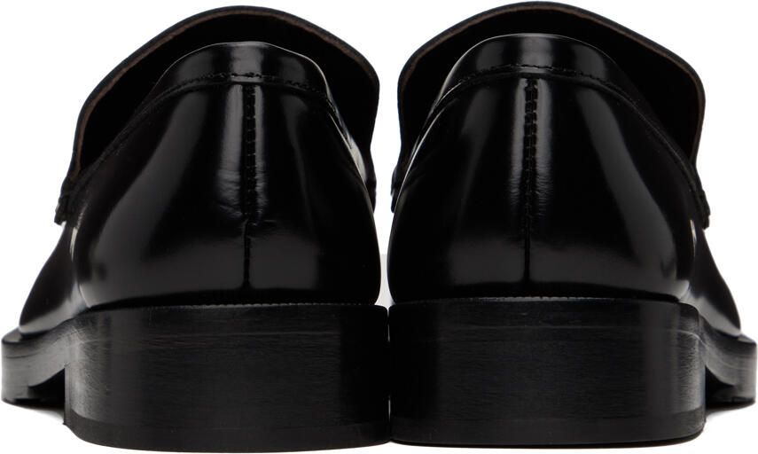 BY FAR Black Rafael Loafers