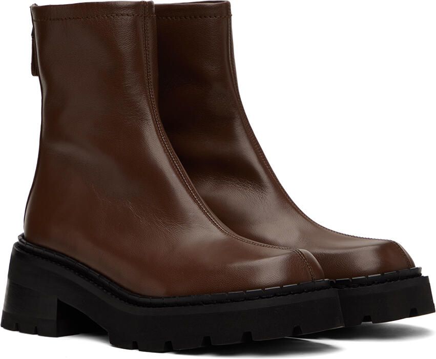 BY FAR Brown Alister Boots - Picture 3
