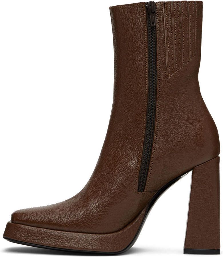 BY FAR Brown Vanya Boots - Picture 2