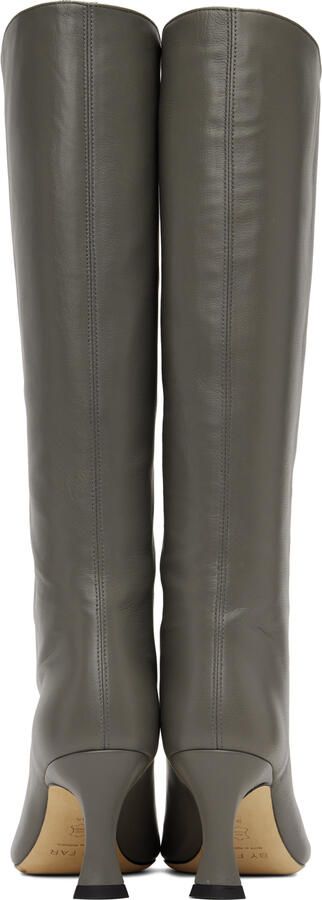 BY FAR Gray Stevie 42 Boots - Picture 5