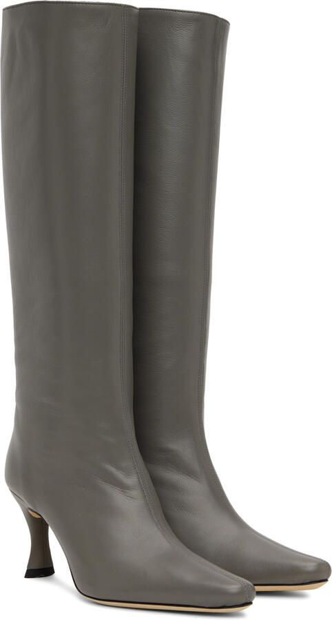 BY FAR Gray Stevie 42 Boots - Picture 3