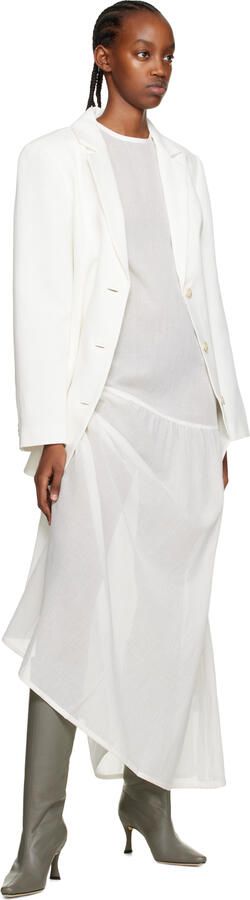 BY FAR Gray Stevie 42 Boots - Picture 4