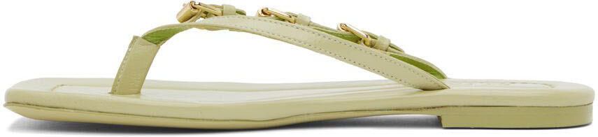 BY FAR Green Mare Flip Flop Sandals - Picture 4