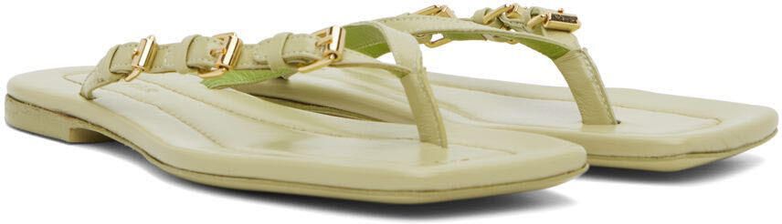 BY FAR Green Mare Flip Flop Sandals - Picture 3