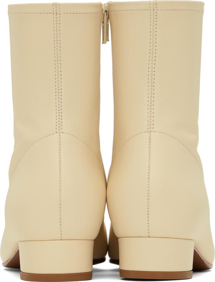 BY FAR Off-White Este Boots