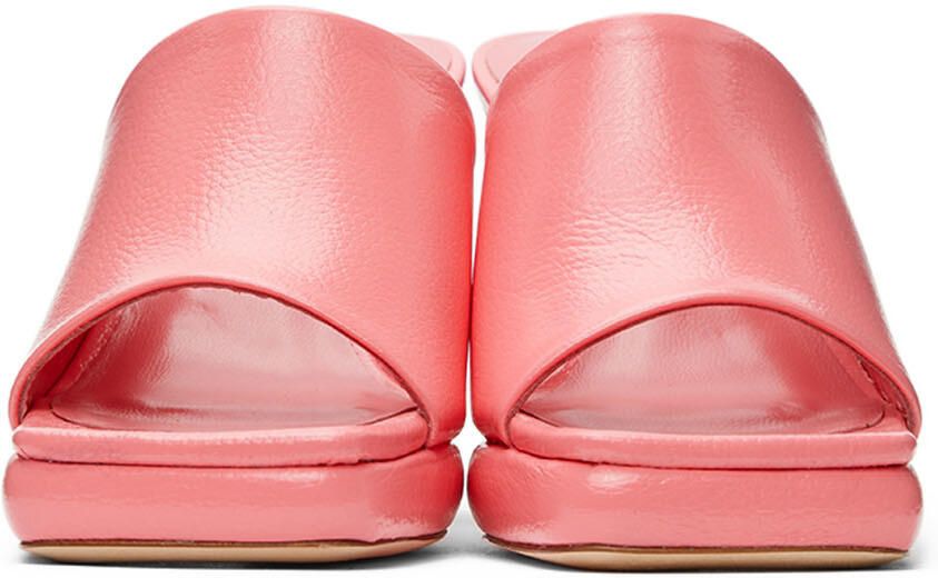 BY FAR Pink Beliz Venus Heeled Sandals - Picture 3