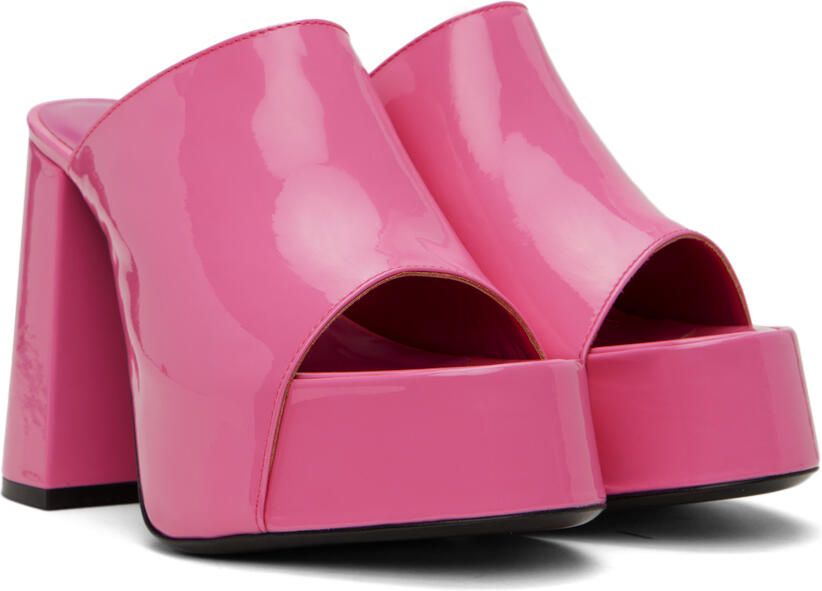 BY FAR Pink Brad Heeled Sandals - Picture 2