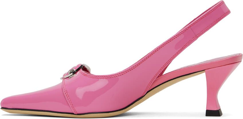 BY FAR Pink Evita Heels - Picture 3