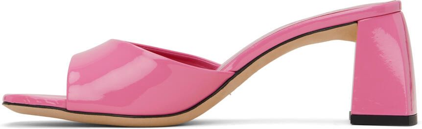 BY FAR Pink Romy Heeled Sandals - Picture 4