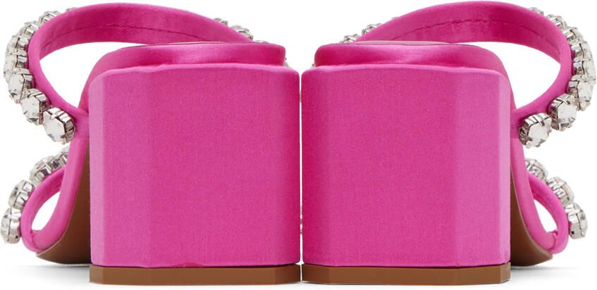 BY FAR Pink Tanya Heeled Sandals - Picture 5