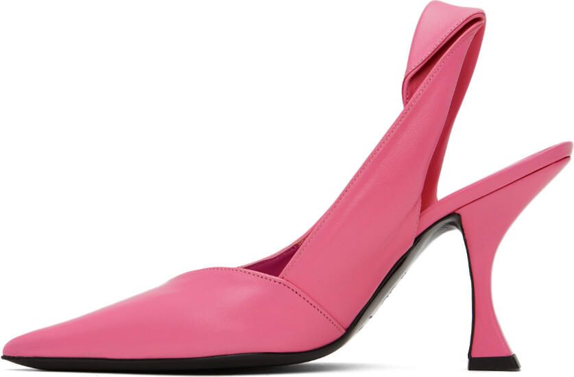 BY FAR Pink Yasha Heels - Picture 3