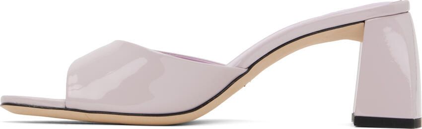 BY FAR Purple Romy Mules - Picture 4