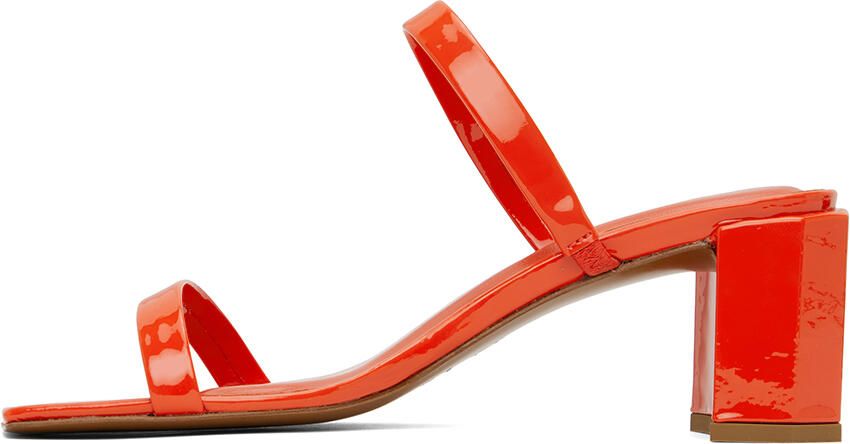 BY FAR Red Tanya Heeled Sandals - Picture 3