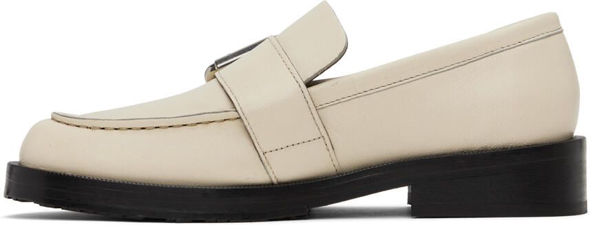 BY FAR SSENSE Work Capsule – Off-White Rafael Loafers - Picture 3