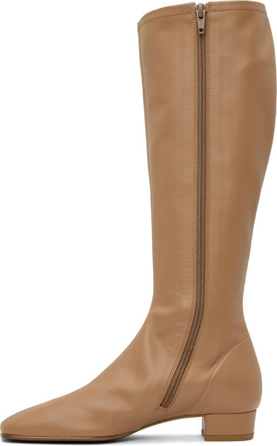 BY FAR Tan Edie Boots - Picture 2