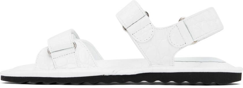 BY FAR White Gideon Sandals - Picture 3