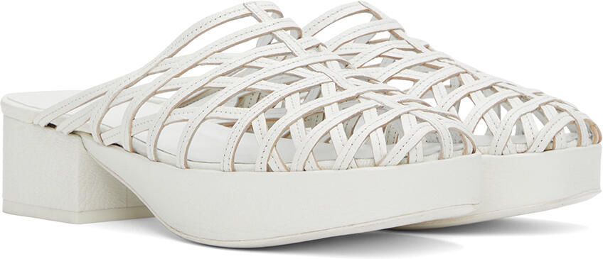 BY FAR White Norman Loafers - Picture 2