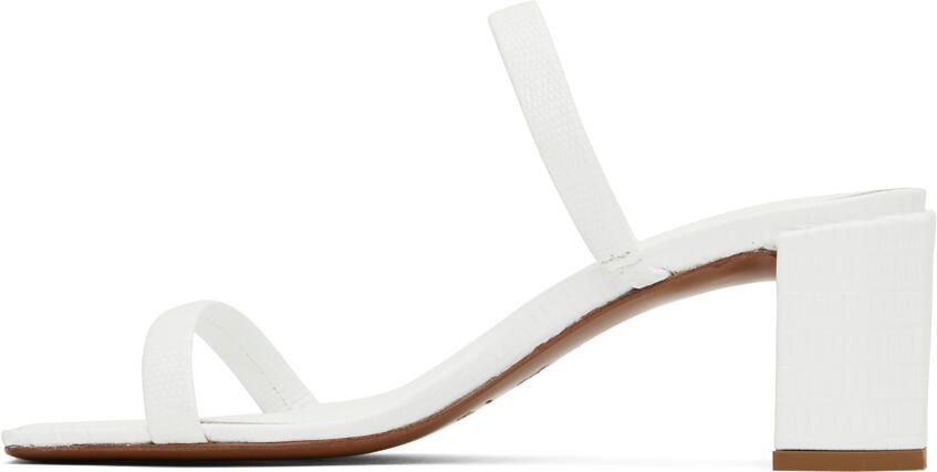 BY FAR White Tanya Sandals - Picture 3