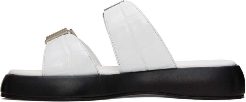 BY FAR White Wyatt Sandals - Picture 3