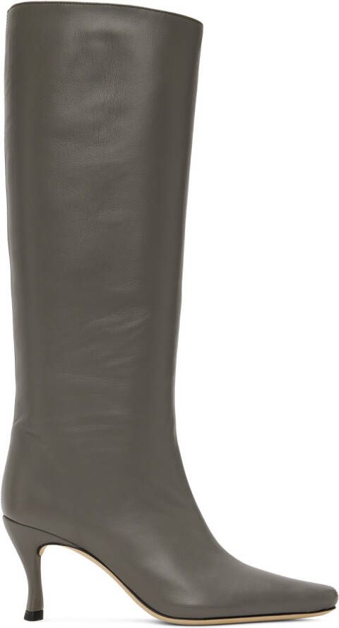 BY FAR Gray Stevie 42 Boots - Picture 2