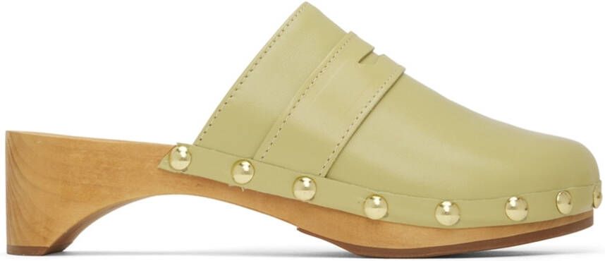 BY FAR Green Hans Clogs - Picture 3
