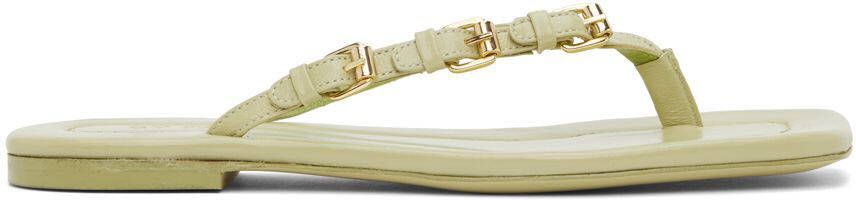 BY FAR Green Mare Flip Flop Sandals - Picture 5