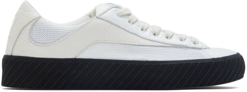 BY FAR Off-White & Black Rodina Low-Top Sneakers - Picture 5