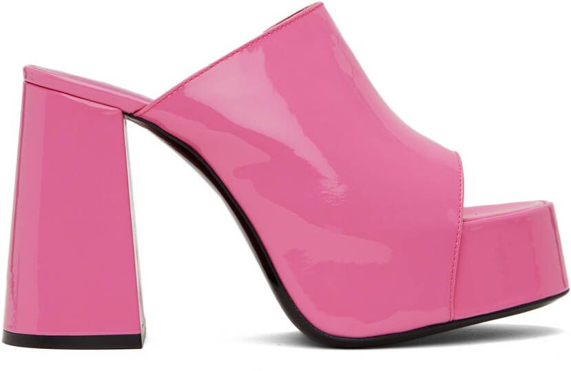 BY FAR Pink Brad Heeled Sandals - Picture 5