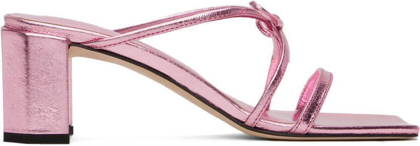 BY FAR Pink June Heeled Sandals - Picture 5