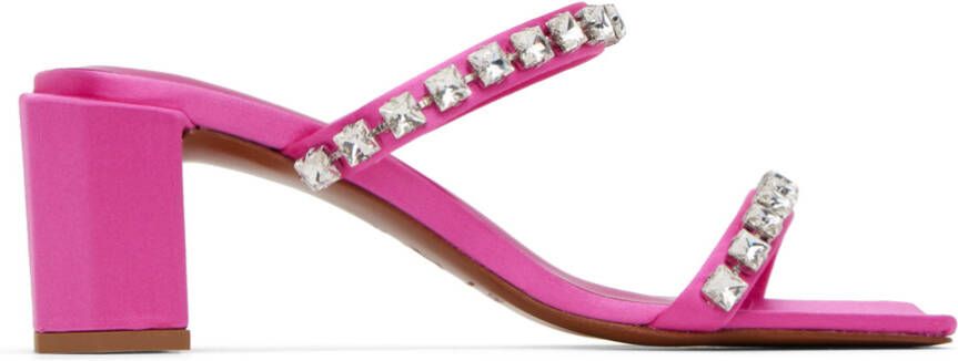 BY FAR Pink Tanya Heeled Sandals - Picture 2