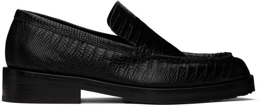 BY FAR SSENSE Exclusive Black Rafael Loafers - Picture 5