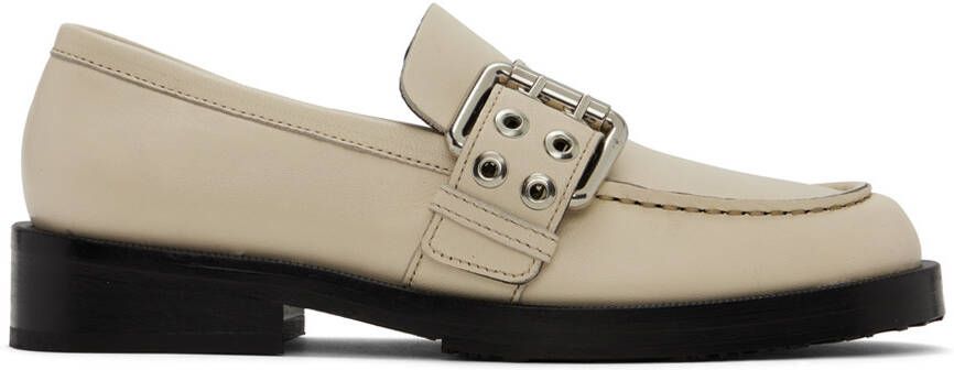 BY FAR SSENSE Work Capsule – Off-White Rafael Loafers - Picture 5