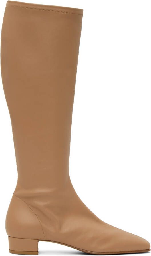 BY FAR Tan Edie Boots - Picture 4