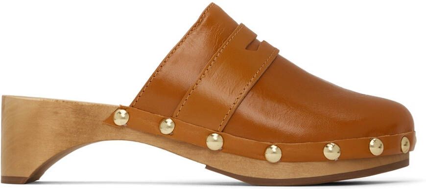 BY FAR Tan Hans Clogs - Picture 5