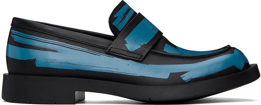 CAMPERLAB Black & Blue MIL 1978 Loafers - Picture 5