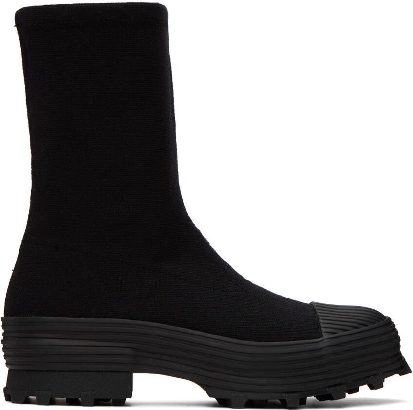CAMPERLAB Black Traktori Chelsea Boots - Picture 4