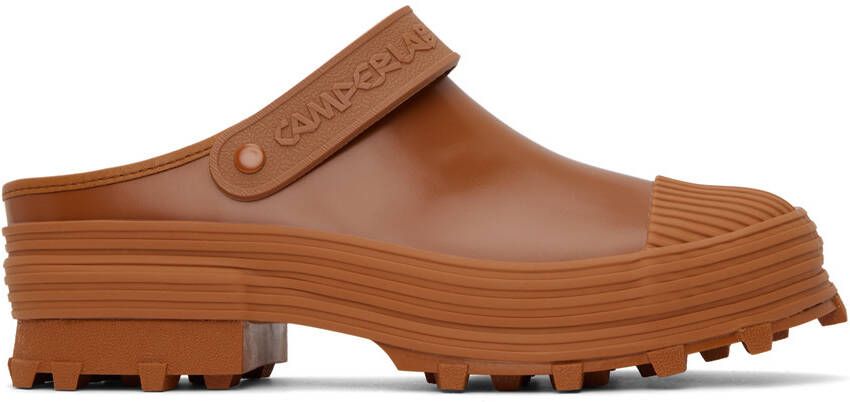CAMPERLAB Brown Traktori Clogs - Picture 6