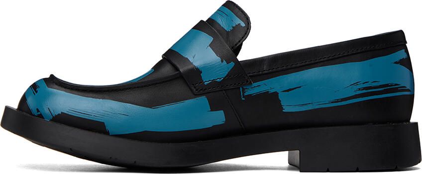 CAMPERLAB Black & Blue MIL 1978 Loafers - Picture 3