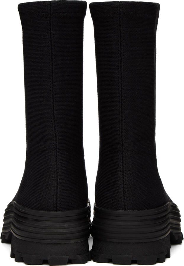 CamperLab Black Traktori Ankle Boots - Picture 3