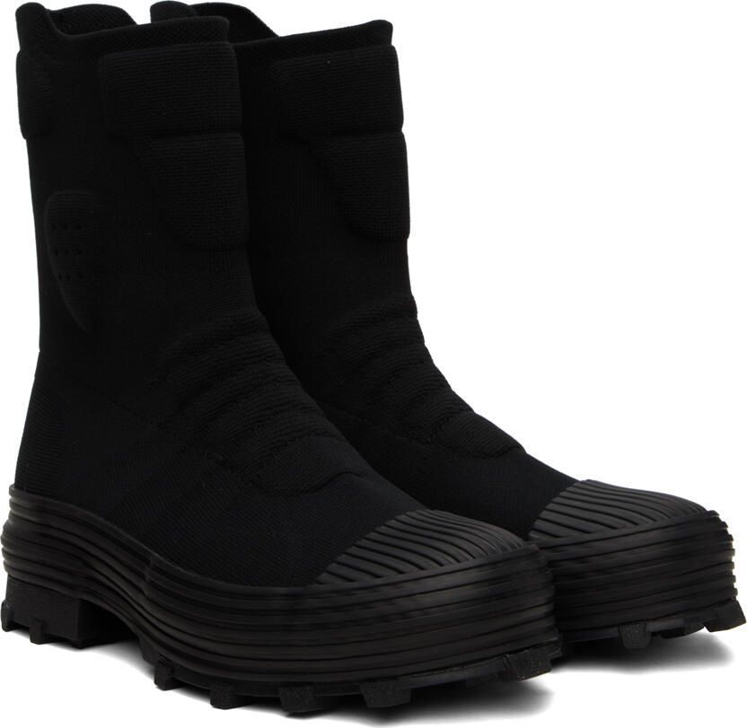 CAMPERLAB Black Traktori Boots
