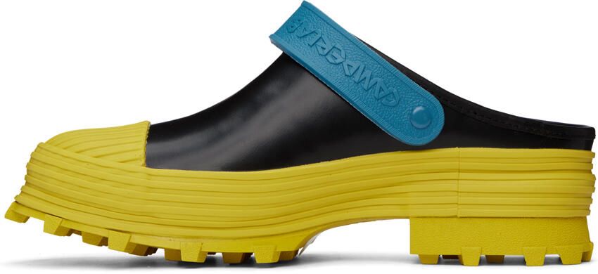 CAMPERLAB Black Traktori Clogs - Picture 3