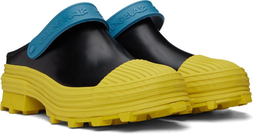 CAMPERLAB Black Traktori Clogs - Picture 2