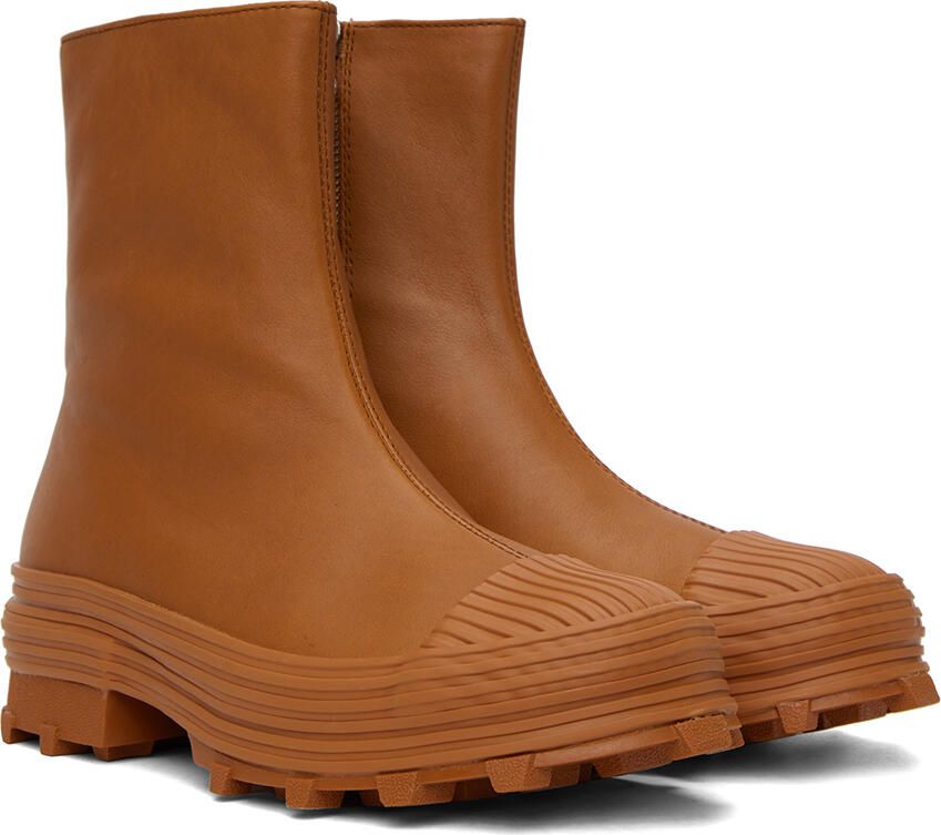 CAMPERLAB Brown Traktori Boots - Picture 2